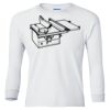 Ultra Cotton® Youth Long Sleeve T-Shirt. Thumbnail