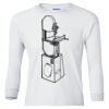 Ultra Cotton® Youth Long Sleeve T-Shirt. Thumbnail