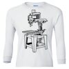 Ultra Cotton® Youth Long Sleeve T-Shirt. Thumbnail