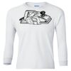 Ultra Cotton® Youth Long Sleeve T-Shirt. Thumbnail