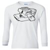 Ultra Cotton® Youth Long Sleeve T-Shirt. Thumbnail
