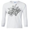 Ultra Cotton® Youth Long Sleeve T-Shirt. Thumbnail