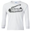 Ultra Cotton® Youth Long Sleeve T-Shirt. Thumbnail