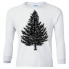 Ultra Cotton® Youth Long Sleeve T-Shirt. Thumbnail