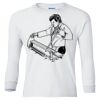 Ultra Cotton® Youth Long Sleeve T-Shirt. Thumbnail