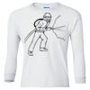 Ultra Cotton® Youth Long Sleeve T-Shirt. Thumbnail