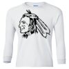 Ultra Cotton® Youth Long Sleeve T-Shirt. Thumbnail