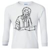 Ultra Cotton® Youth Long Sleeve T-Shirt. Thumbnail