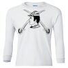 Ultra Cotton® Youth Long Sleeve T-Shirt. Thumbnail