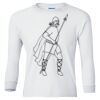 Ultra Cotton® Youth Long Sleeve T-Shirt. Thumbnail