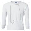 Ultra Cotton® Youth Long Sleeve T-Shirt. Thumbnail