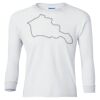 Ultra Cotton® Youth Long Sleeve T-Shirt. Thumbnail