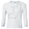 Ultra Cotton® Youth Long Sleeve T-Shirt. Thumbnail