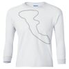 Ultra Cotton® Youth Long Sleeve T-Shirt. Thumbnail