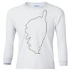 Ultra Cotton® Youth Long Sleeve T-Shirt. Thumbnail