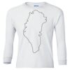 Ultra Cotton® Youth Long Sleeve T-Shirt. Thumbnail