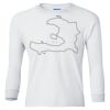 Ultra Cotton® Youth Long Sleeve T-Shirt. Thumbnail