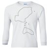 Ultra Cotton® Youth Long Sleeve T-Shirt. Thumbnail