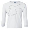 Ultra Cotton® Youth Long Sleeve T-Shirt. Thumbnail