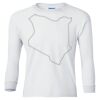 Ultra Cotton® Youth Long Sleeve T-Shirt. Thumbnail