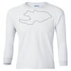 Ultra Cotton® Youth Long Sleeve T-Shirt. Thumbnail