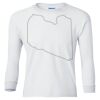 Ultra Cotton® Youth Long Sleeve T-Shirt. Thumbnail