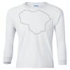Ultra Cotton® Youth Long Sleeve T-Shirt. Thumbnail