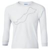 Ultra Cotton® Youth Long Sleeve T-Shirt. Thumbnail