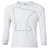 Ultra Cotton® Youth Long Sleeve T-Shirt. Thumbnail