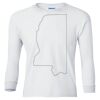 Ultra Cotton® Youth Long Sleeve T-Shirt. Thumbnail