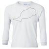 Ultra Cotton® Youth Long Sleeve T-Shirt. Thumbnail