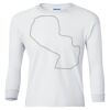 Ultra Cotton® Youth Long Sleeve T-Shirt. Thumbnail