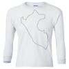 Ultra Cotton® Youth Long Sleeve T-Shirt. Thumbnail