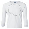 Ultra Cotton® Youth Long Sleeve T-Shirt. Thumbnail
