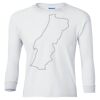 Ultra Cotton® Youth Long Sleeve T-Shirt. Thumbnail