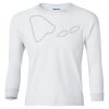 Ultra Cotton® Youth Long Sleeve T-Shirt. Thumbnail