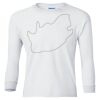 Ultra Cotton® Youth Long Sleeve T-Shirt. Thumbnail