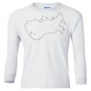 Ultra Cotton® Youth Long Sleeve T-Shirt. Thumbnail