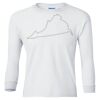 Ultra Cotton® Youth Long Sleeve T-Shirt. Thumbnail