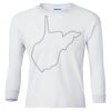 Ultra Cotton® Youth Long Sleeve T-Shirt. Thumbnail