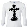 Ultra Cotton® Youth Long Sleeve T-Shirt. Thumbnail
