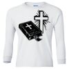 Ultra Cotton® Youth Long Sleeve T-Shirt. Thumbnail
