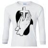 Ultra Cotton® Youth Long Sleeve T-Shirt. Thumbnail