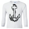Ultra Cotton® Youth Long Sleeve T-Shirt. Thumbnail