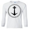 Ultra Cotton® Youth Long Sleeve T-Shirt. Thumbnail