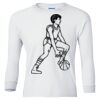 Ultra Cotton® Youth Long Sleeve T-Shirt. Thumbnail