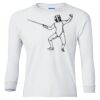 Ultra Cotton® Youth Long Sleeve T-Shirt. Thumbnail