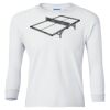 Ultra Cotton® Youth Long Sleeve T-Shirt. Thumbnail