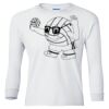 Ultra Cotton® Youth Long Sleeve T-Shirt. Thumbnail