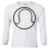 Ultra Cotton® Youth Long Sleeve T-Shirt. Thumbnail